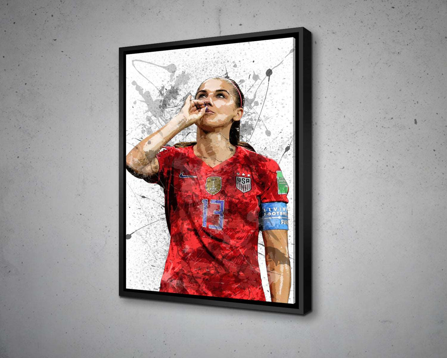 Alex Morgan Canvas Wall Art