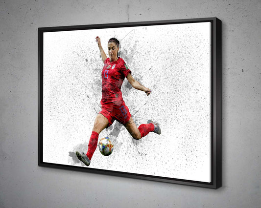 Alex Morgan Canvas Wall Art