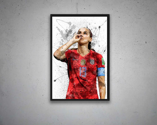 Alex Morgan Canvas Wall Art