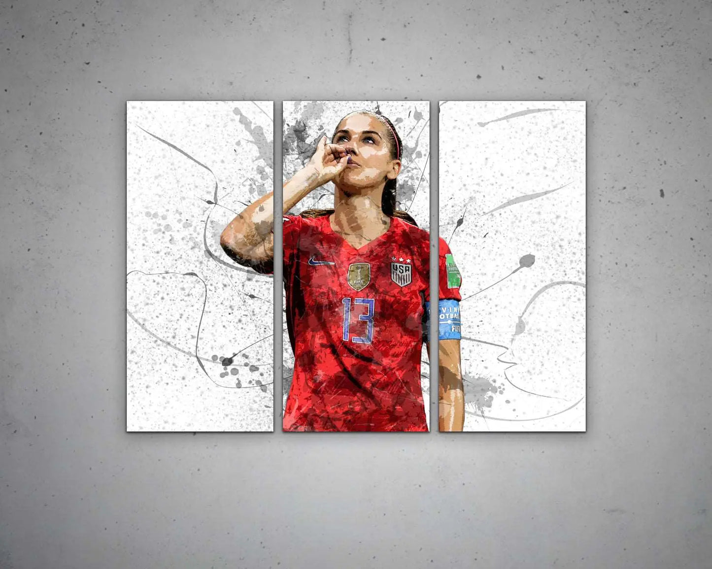 Alex Morgan Canvas Wall Art