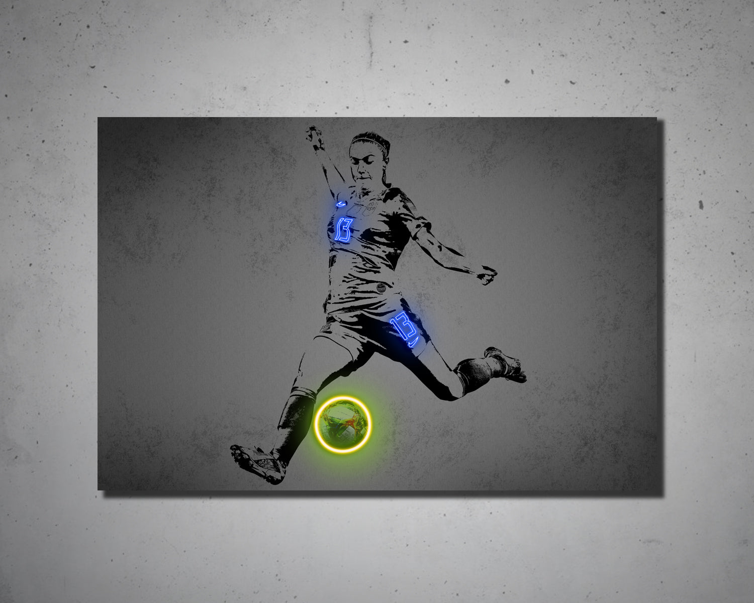 Alex Morgan Canvas Wall Art