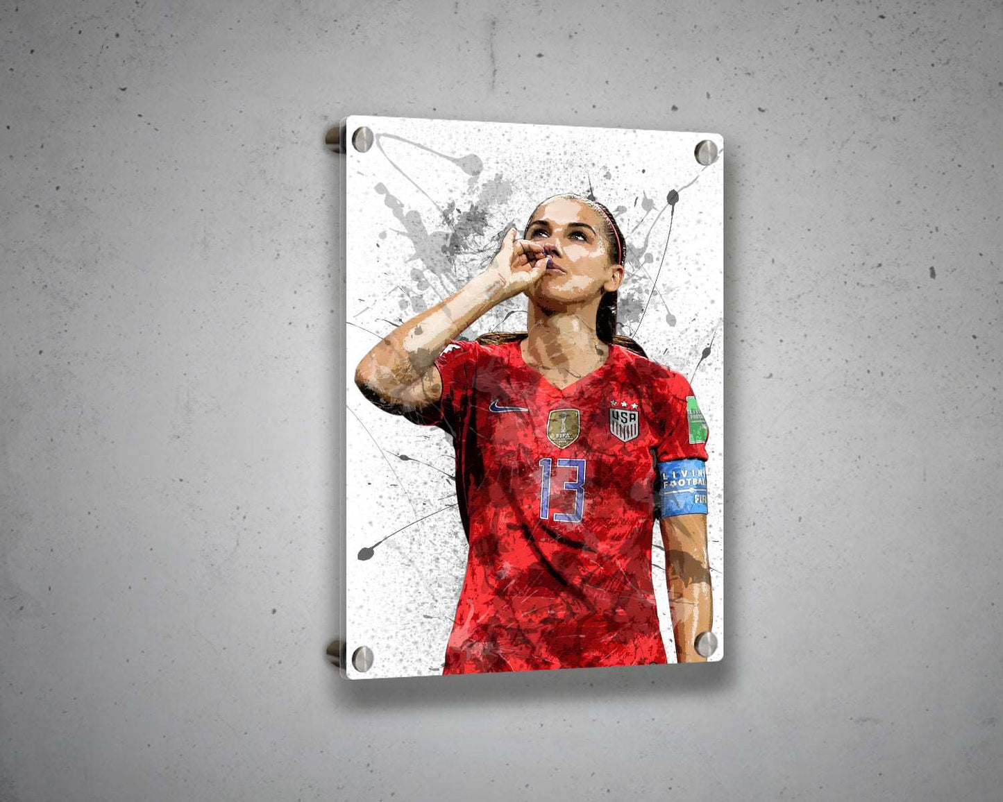 Alex Morgan Canvas Wall Art