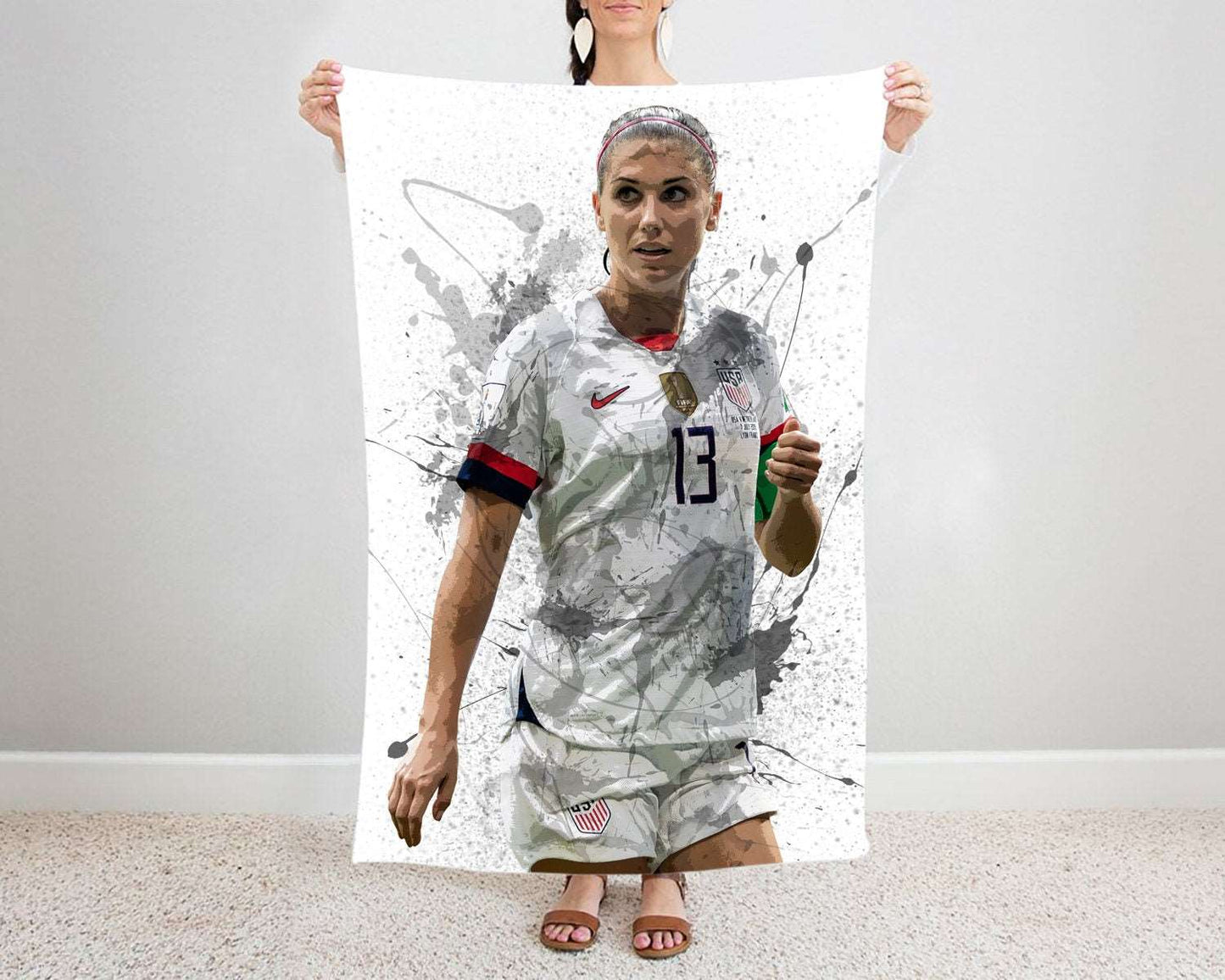 Alex Morgan Fleece Blanket