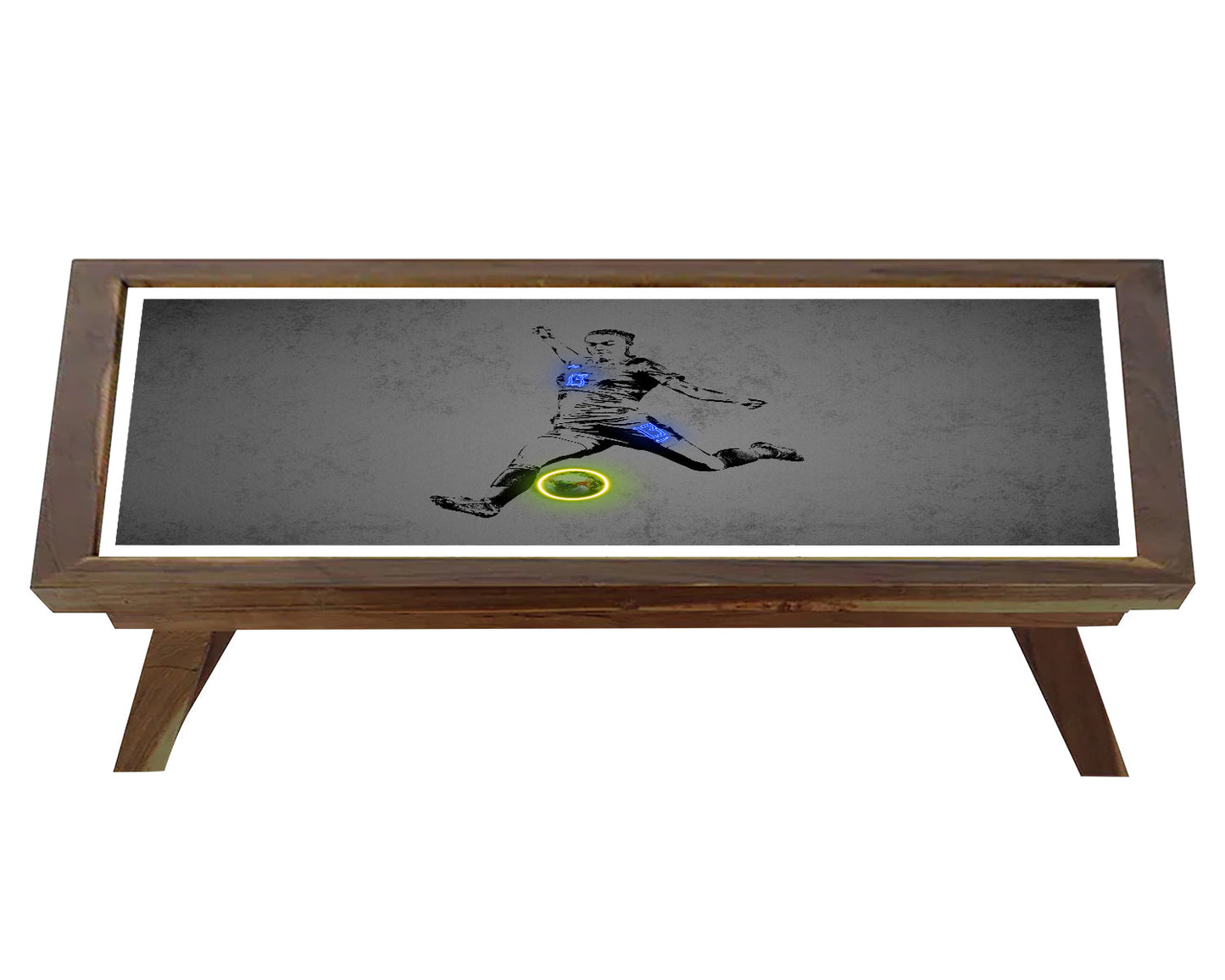 Alex Morgan Neon Effect Coffee and Laptop Table