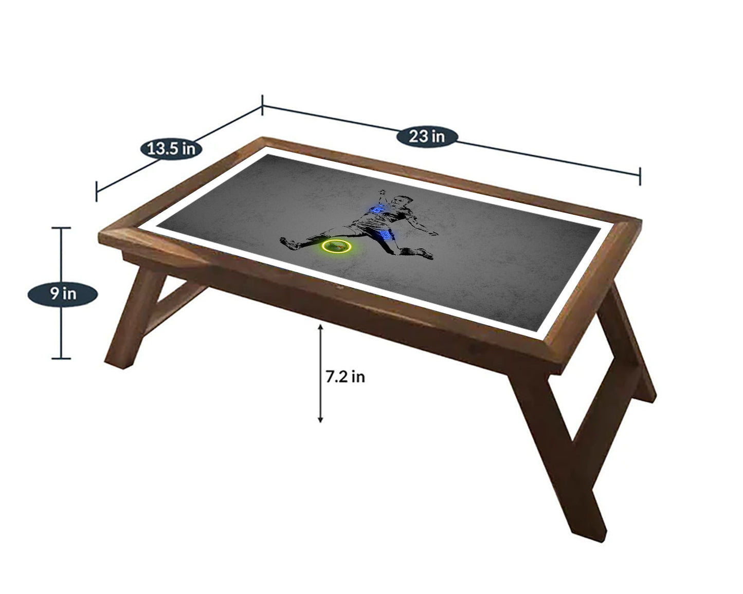 Alex Morgan Neon Effect Coffee and Laptop Table