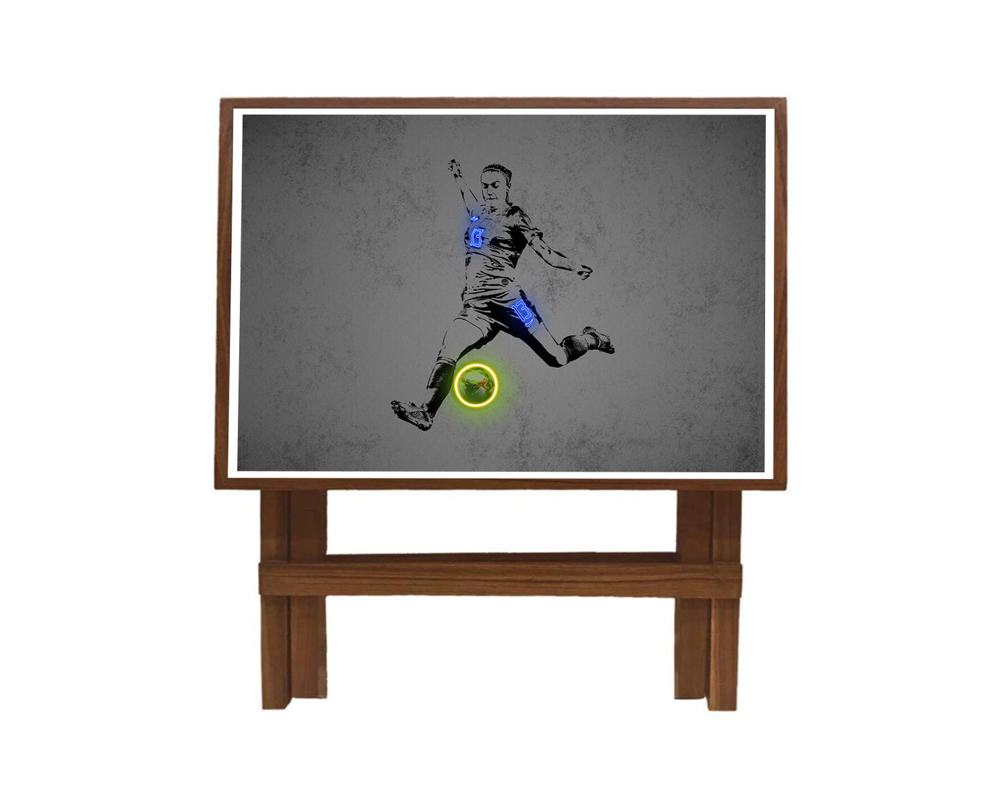 Alex Morgan Neon Effect Coffee and Laptop Table