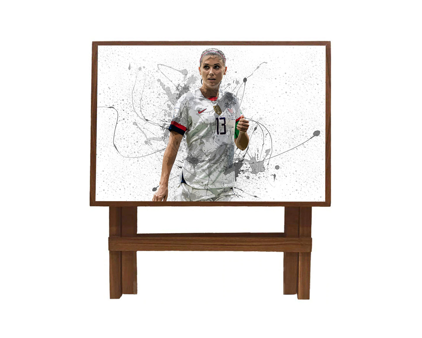 Alex Morgan Splash Effect Coffee and Laptop Table