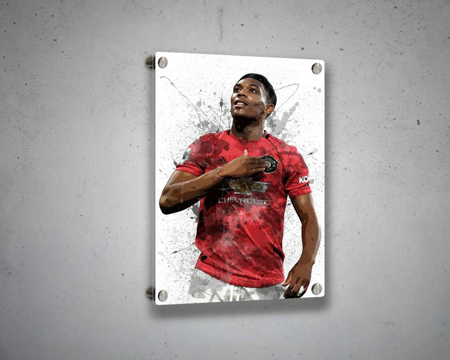 Anthony Martial Canvas Wall Art