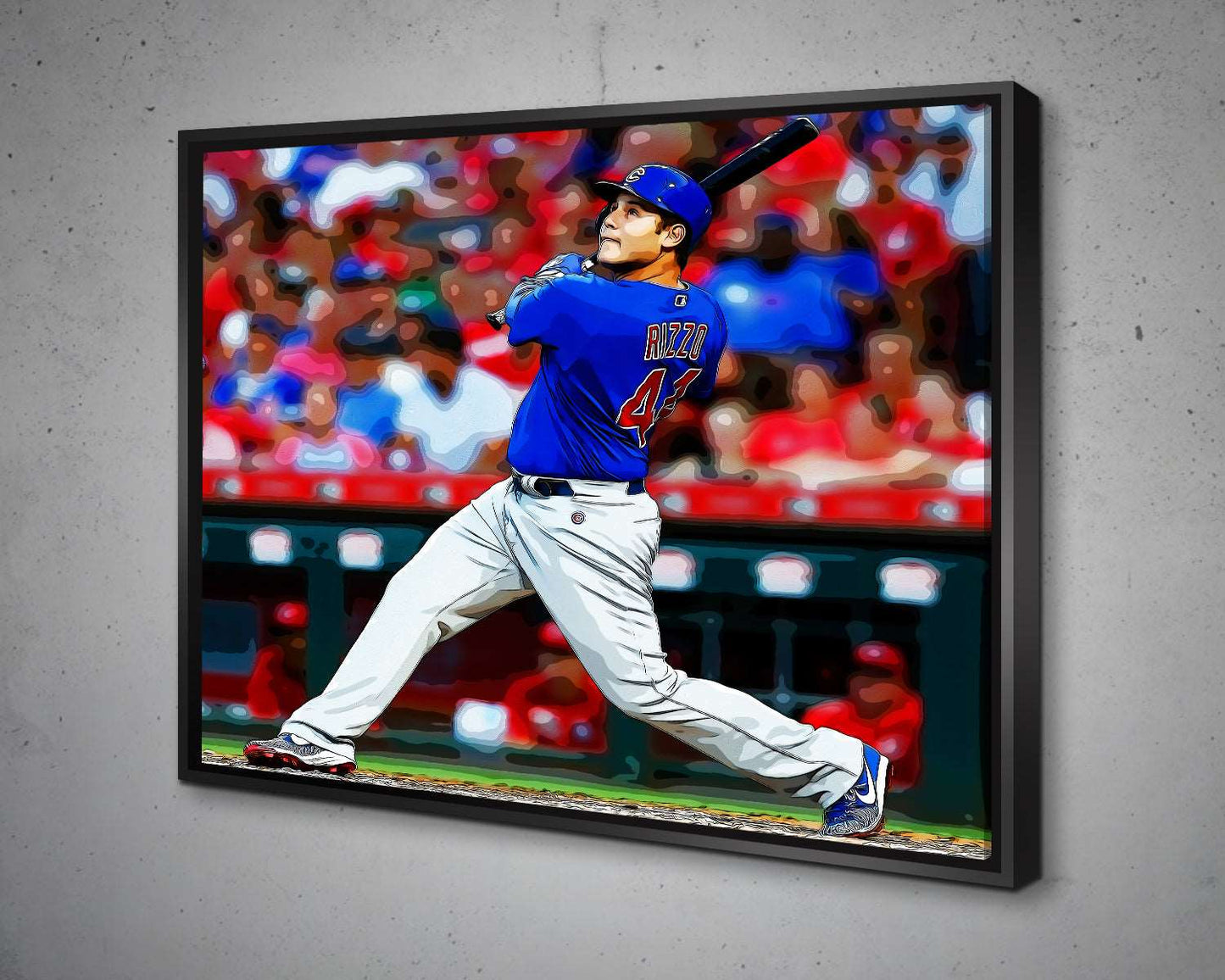 Anthony Rizzo Multicolour Wall Art