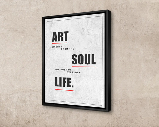 Art Soul Life Canvas Wall Art