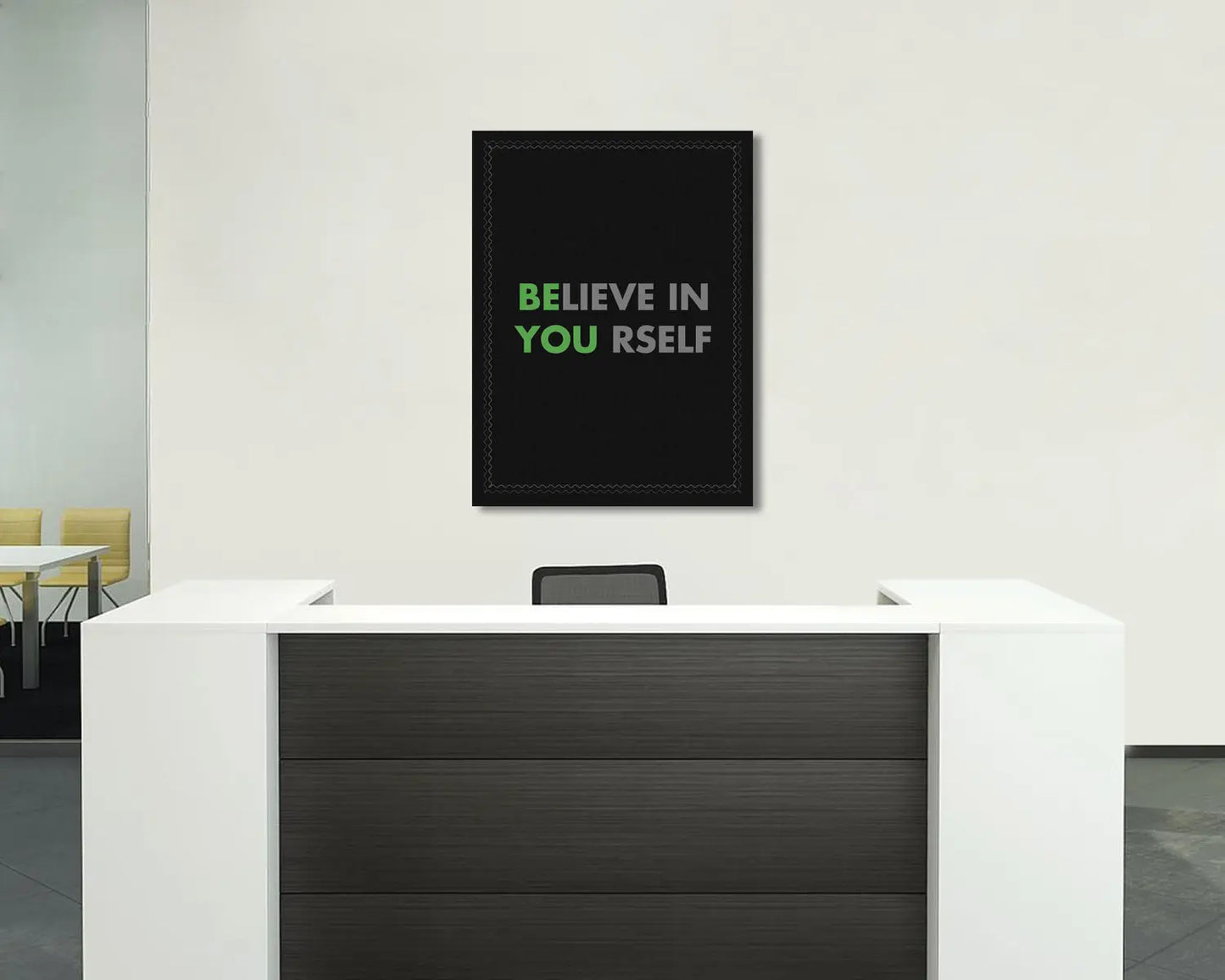 Believe In Your Self Canvas Wall Art