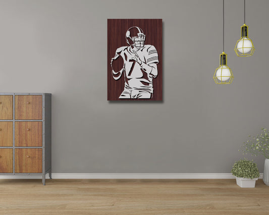 Ben Roethlisberger LED Wooden Decal