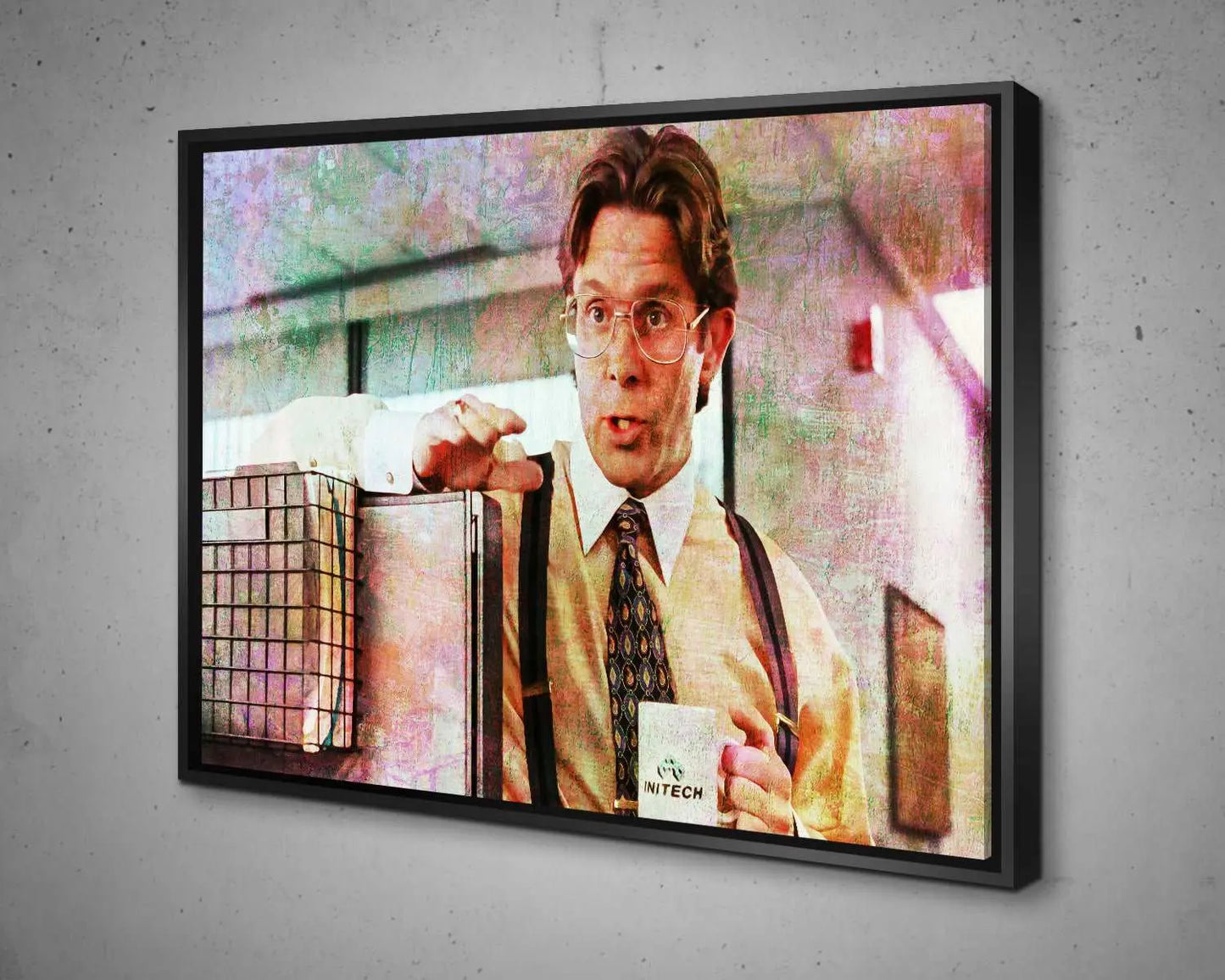 Bill Lumbergh Multicolour Wall Art