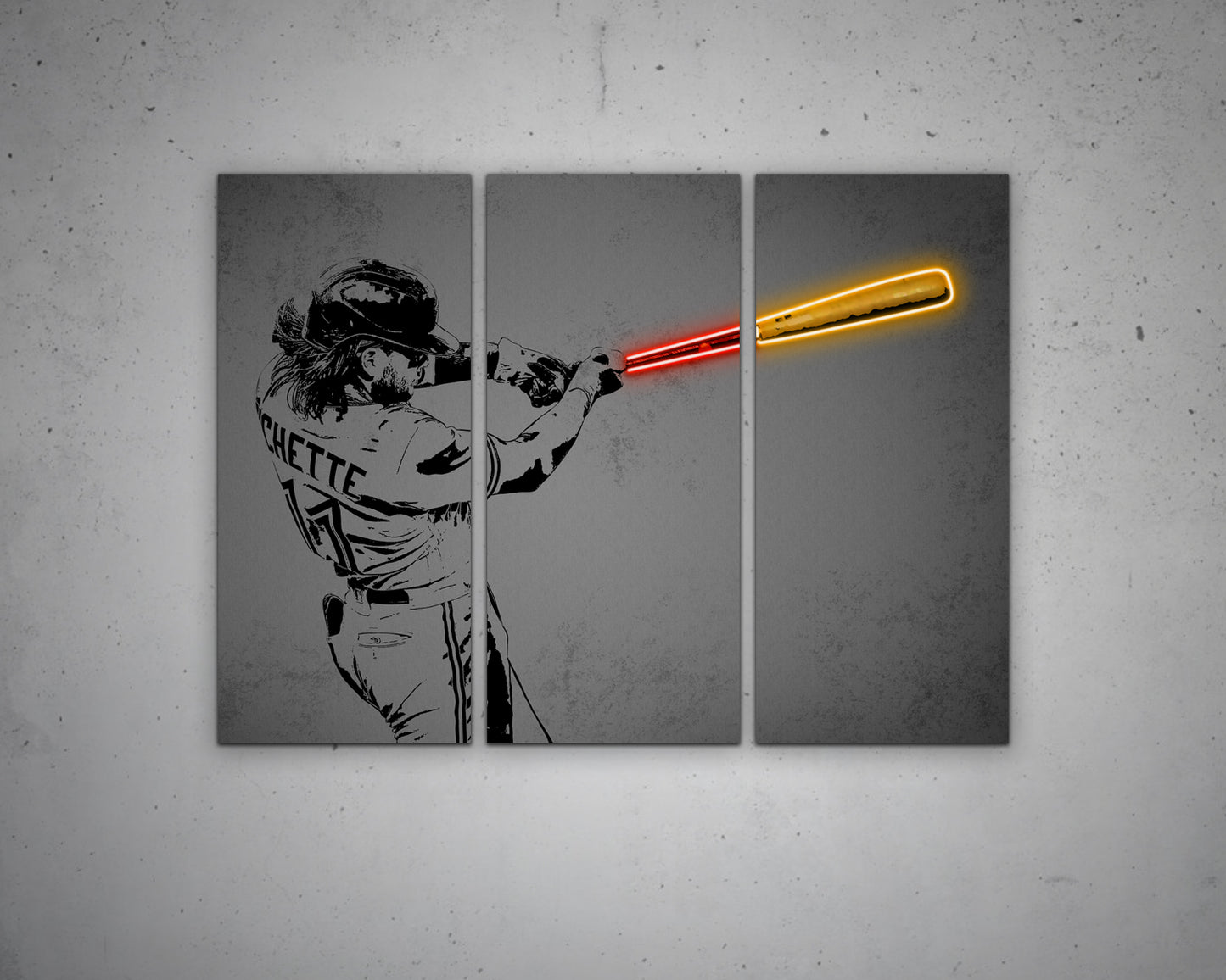 Bo Bichette Canvas Wall Art