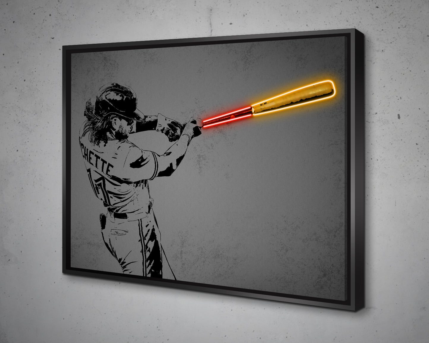 Bo Bichette Canvas Wall Art