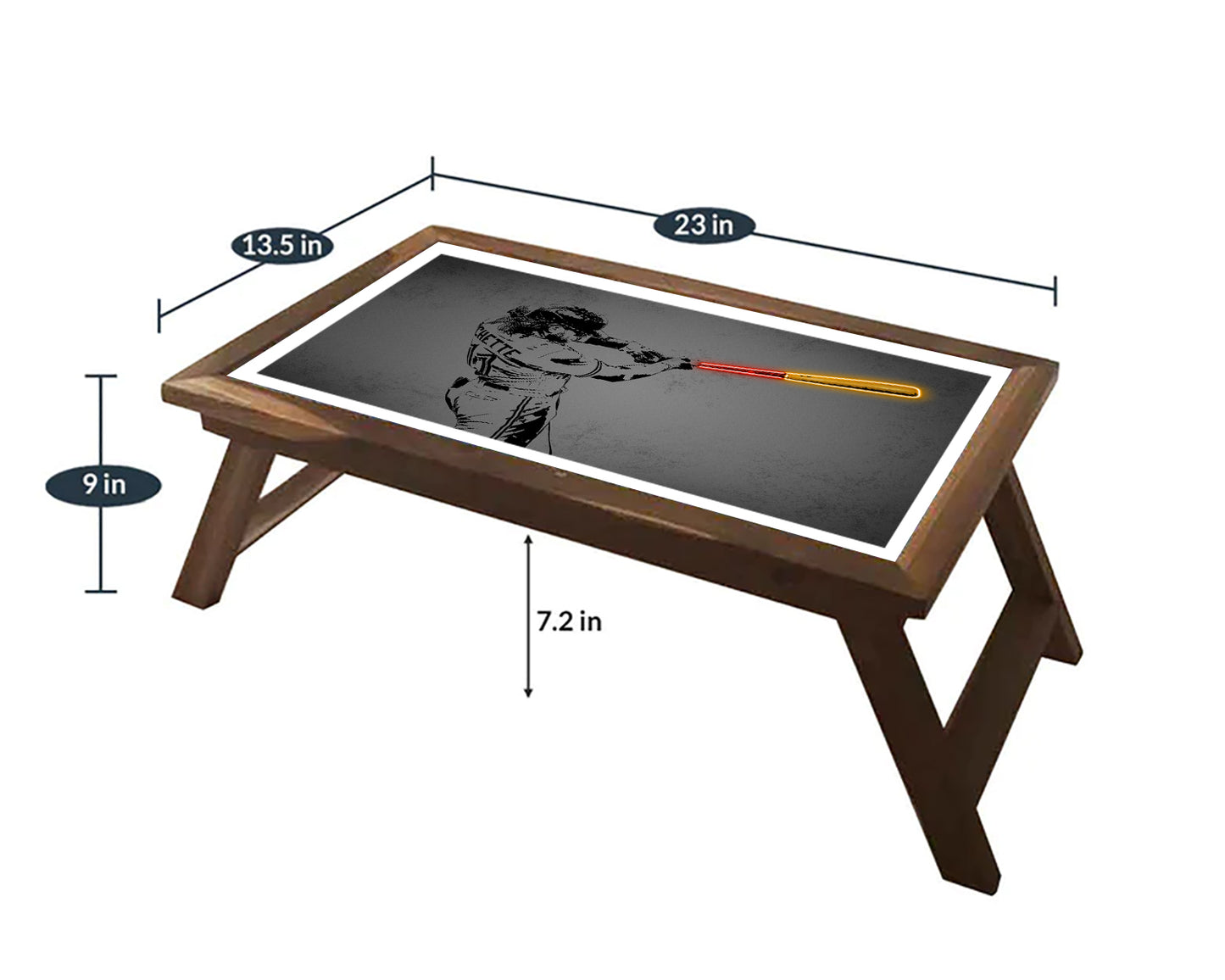Bo Bichette Neon Effect Coffee and Laptop Table