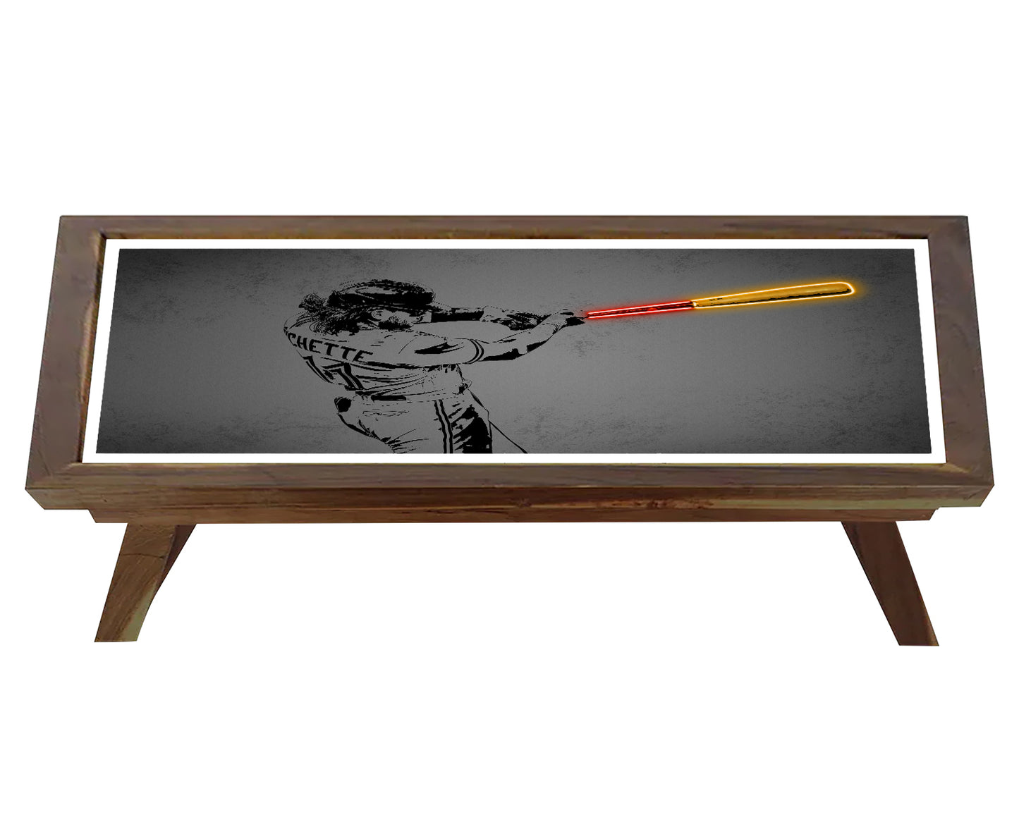 Bo Bichette Neon Effect Coffee and Laptop Table