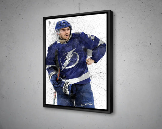 Brayden Point Splash Effect Canvas Art