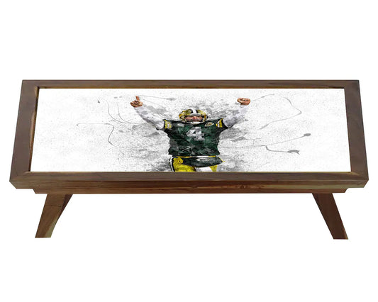 Brett Favre Splash Effect Coffee and Laptop Table