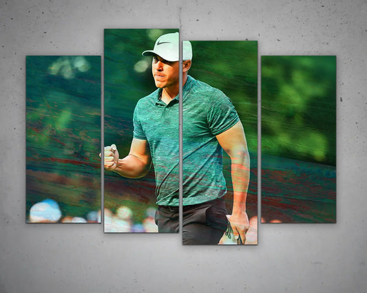 Brooks Koepka Multicolour Wall Art