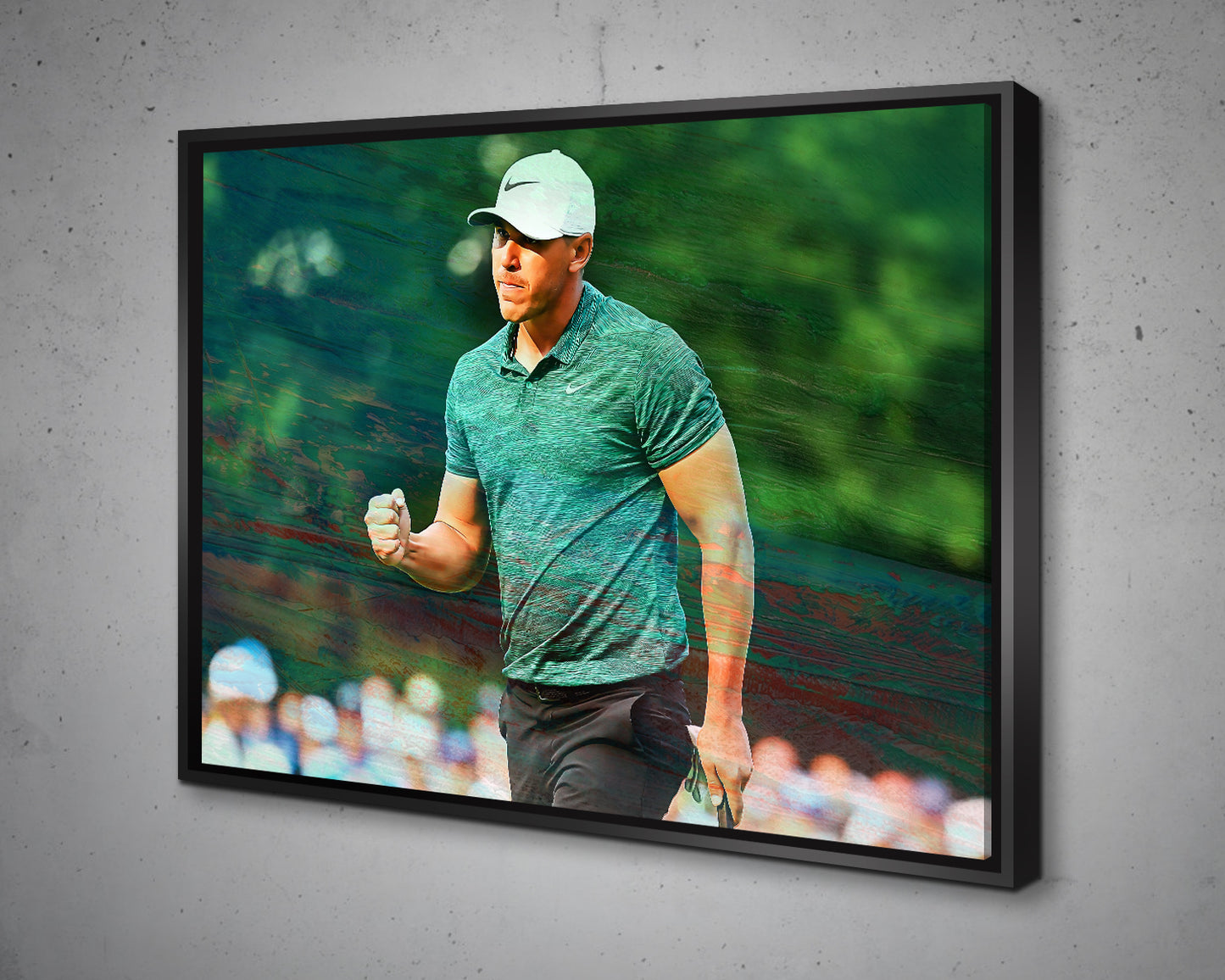 Brooks Koepka Multicolour Wall Art 