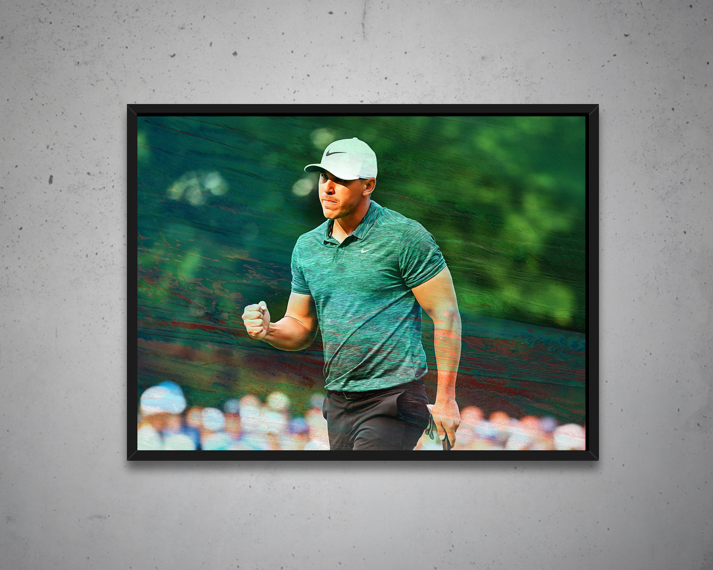 Brooks Koepka Multicolour Wall Art 