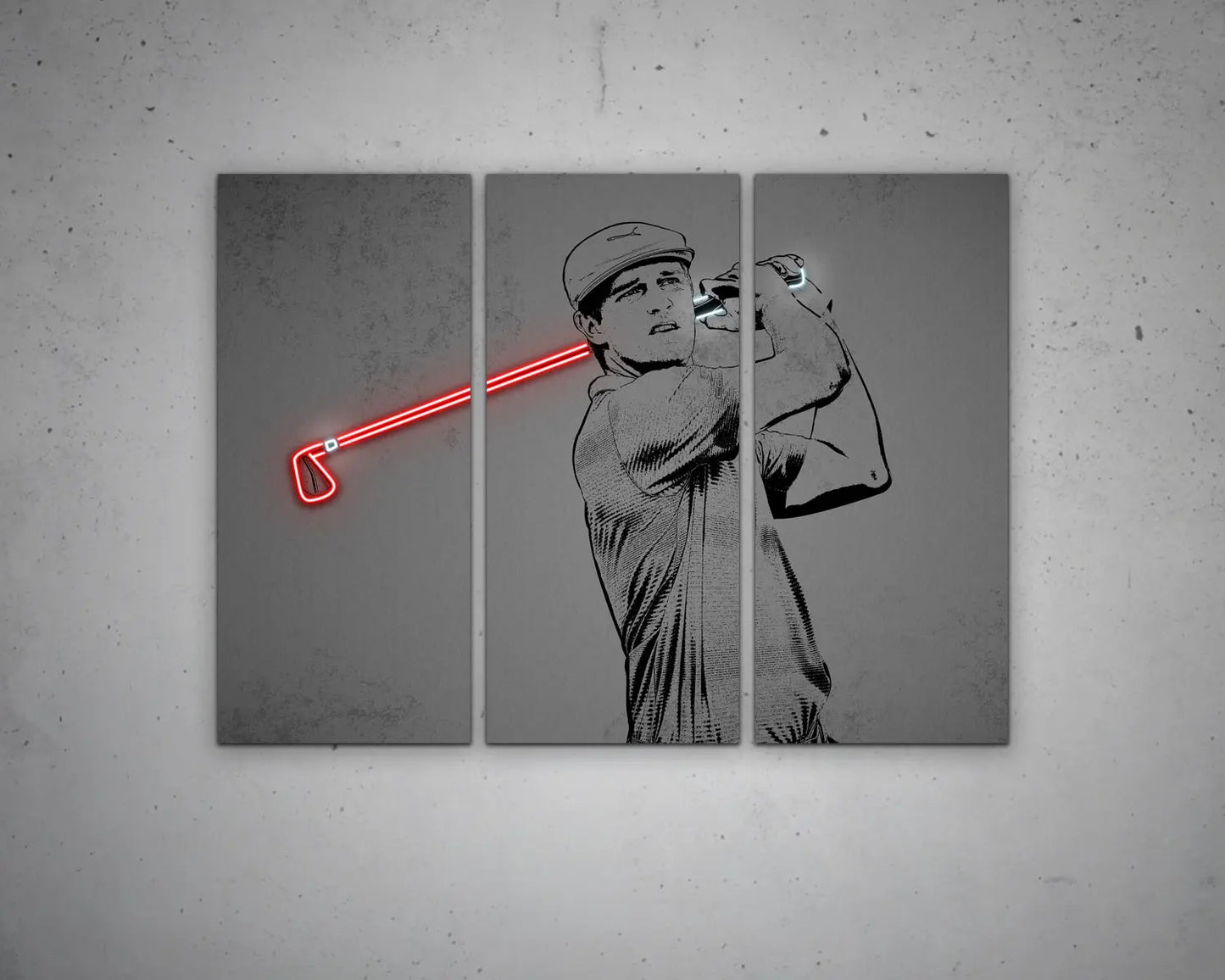 Bryson DeChambeau Canvas Wall Art