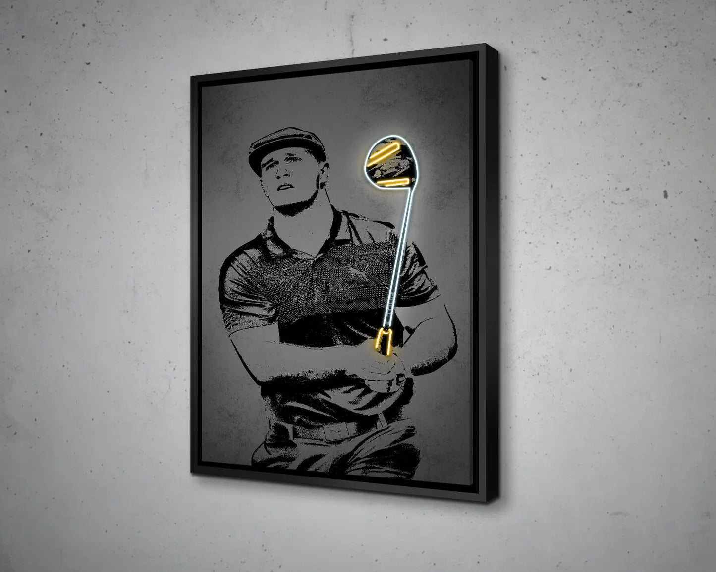 Bryson DeChambeau Canvas Wall Art