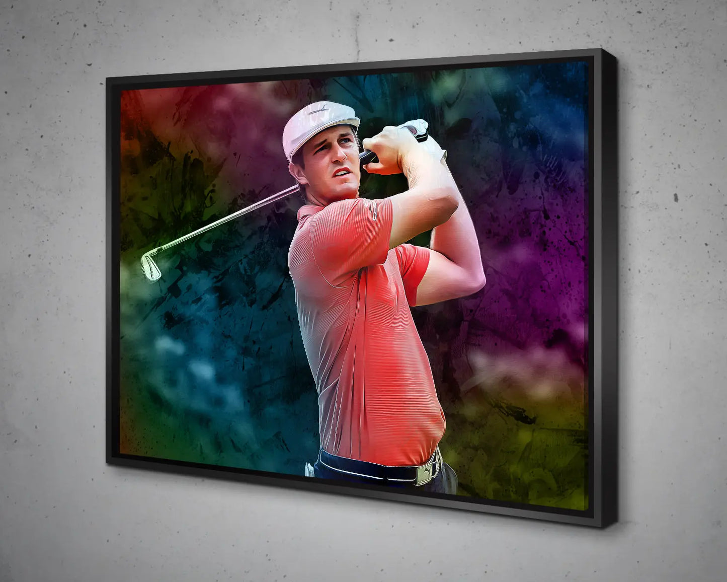 Bryson DeChambeau Multicolour Wall Art