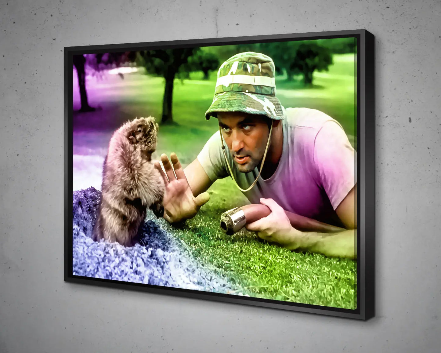 Caddyshack Multicolour Wall Art
