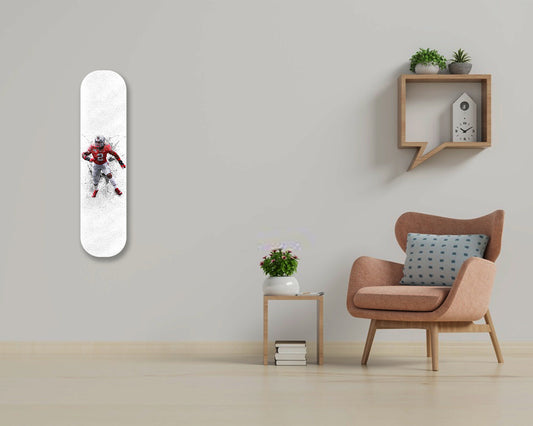 Chase Young Acrylic Skateboard Wall Art