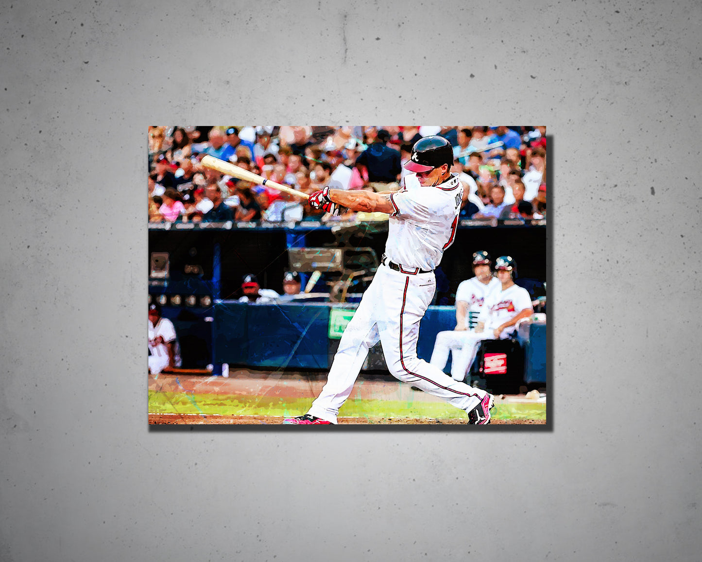 Chipper Jones Multicolour Wall Art