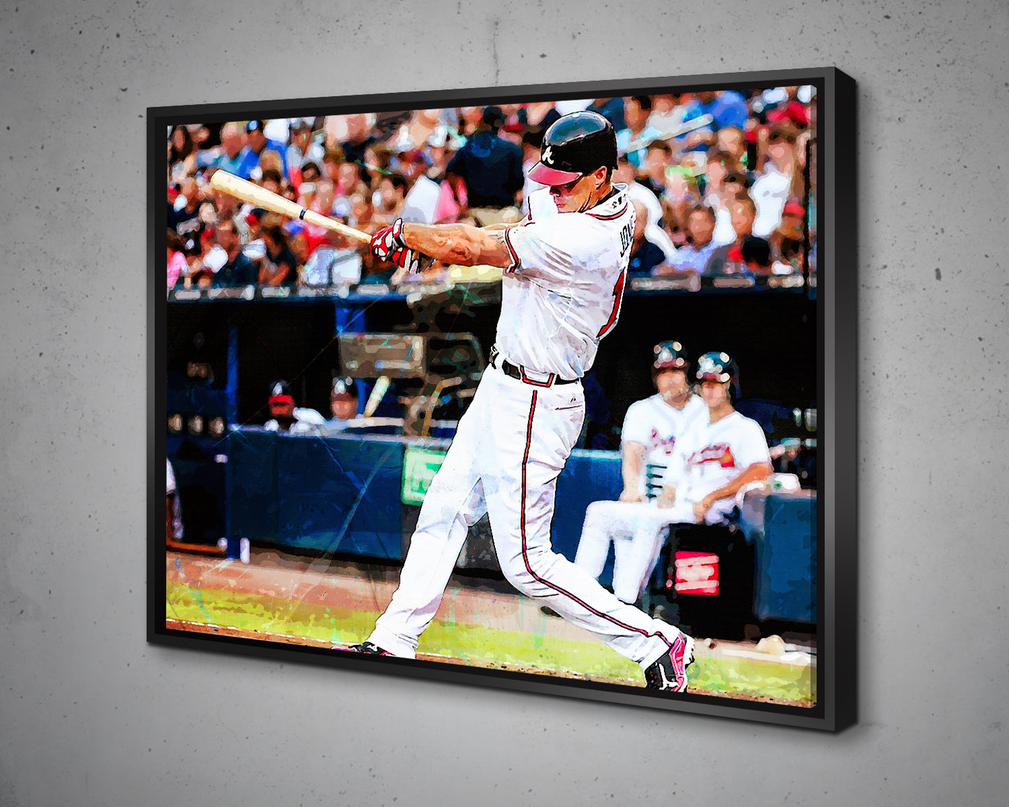 Chipper Jones Multicolour Wall Art