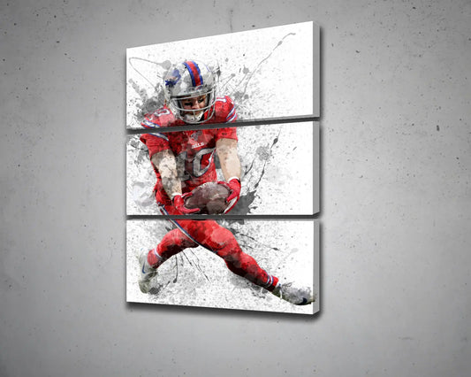 Cole Beasley Canvas Wall Art