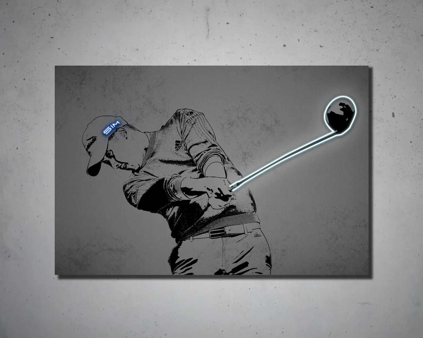 Collin Morikawa Canvas Wall Art