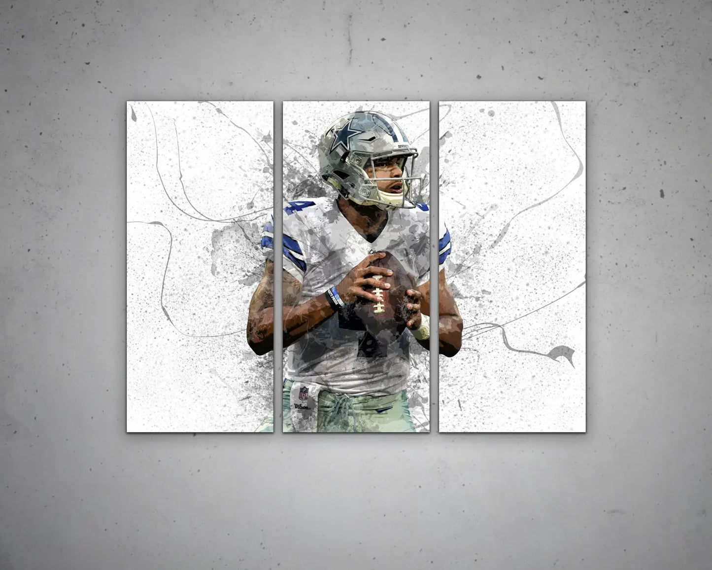 Dak Prescott Canvas Wall Art