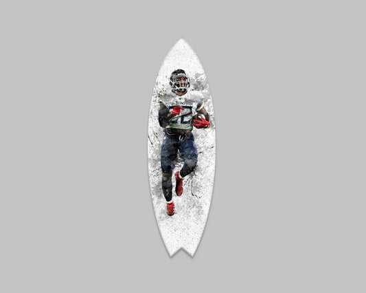 Derrick Henry Acrylic Surfboard Wall Art