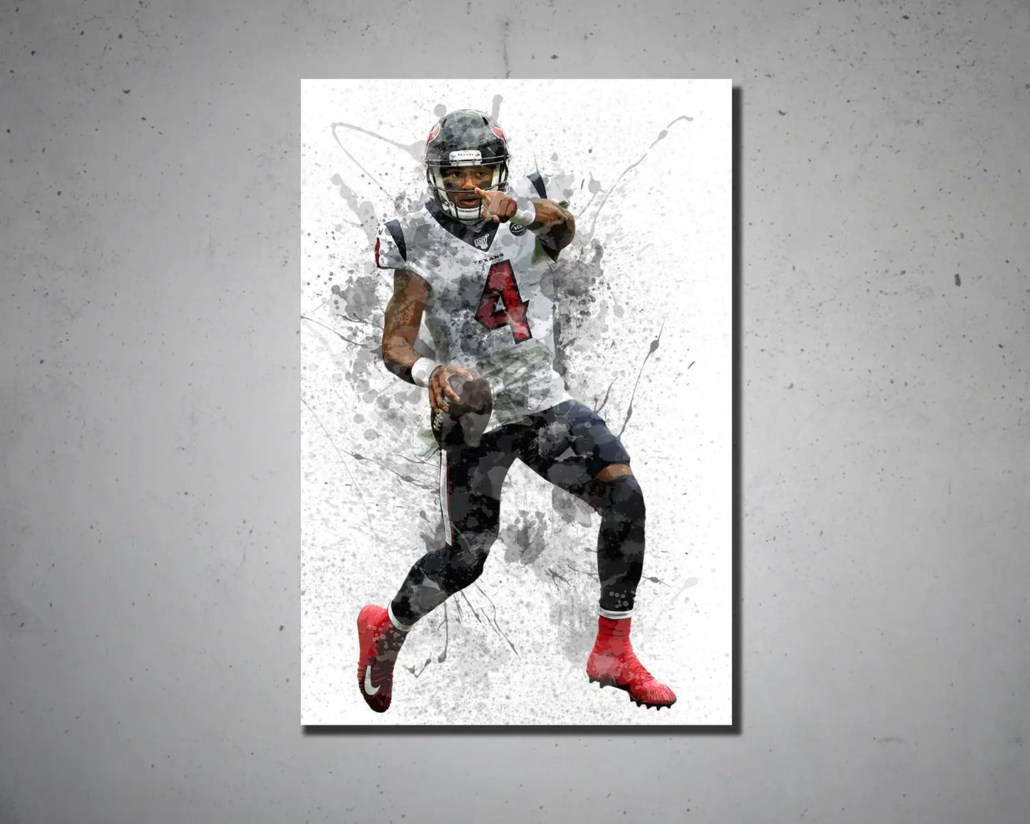 Deshaun Watson Canvas Wall Art