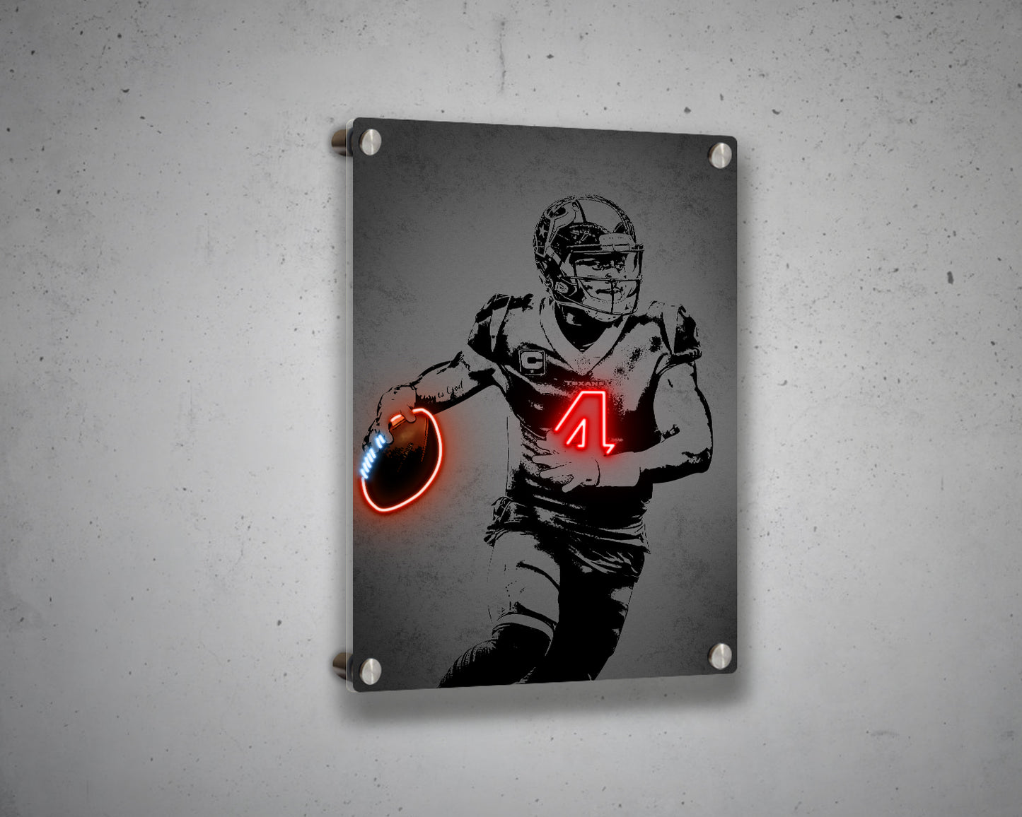 Deshaun Watson Canvas Wall Art