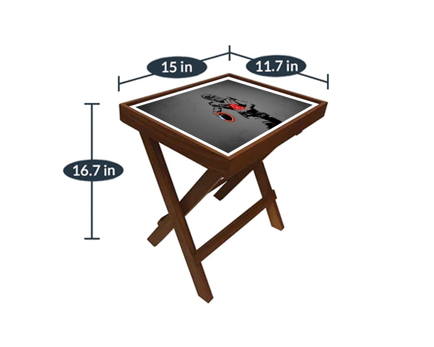 Deshaun Watson Neon Effect Coffee and Laptop Table