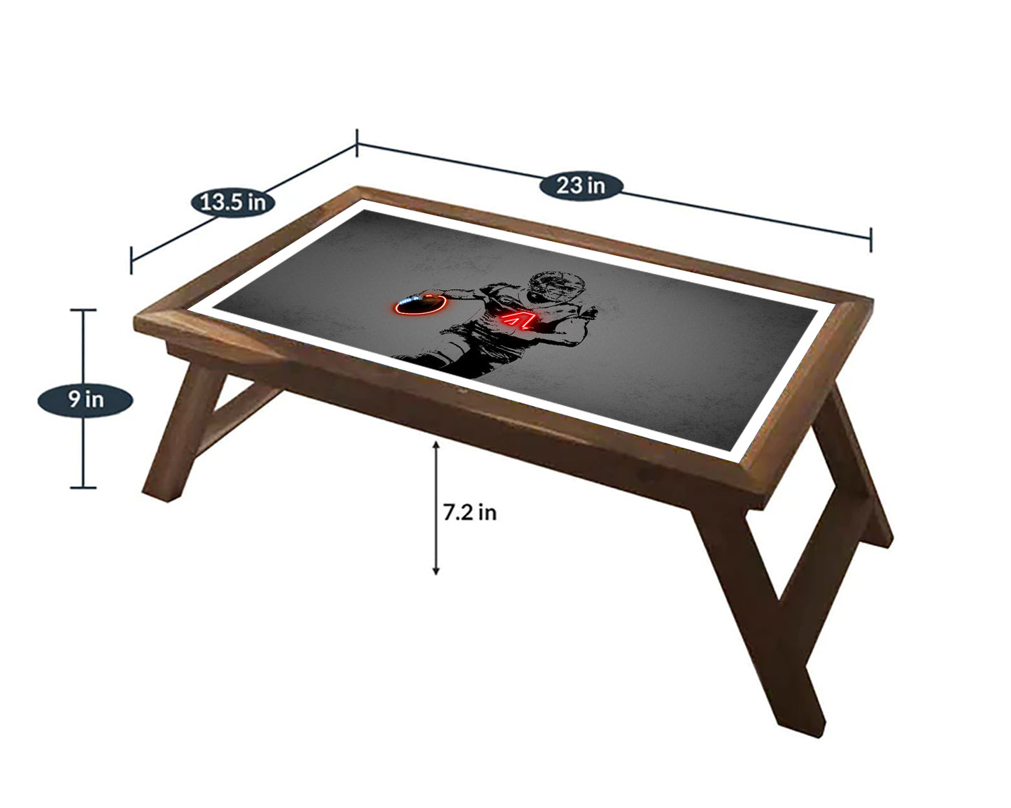 Deshaun Watson Neon Effect Coffee and Laptop Table
