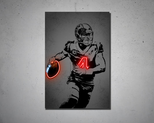 Deshaun Watson Canvas Wall Art