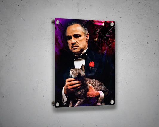 Don Corleone Multicolour Wall Art