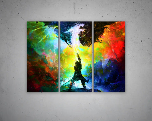 Dragon Age Multicolour Wall Art