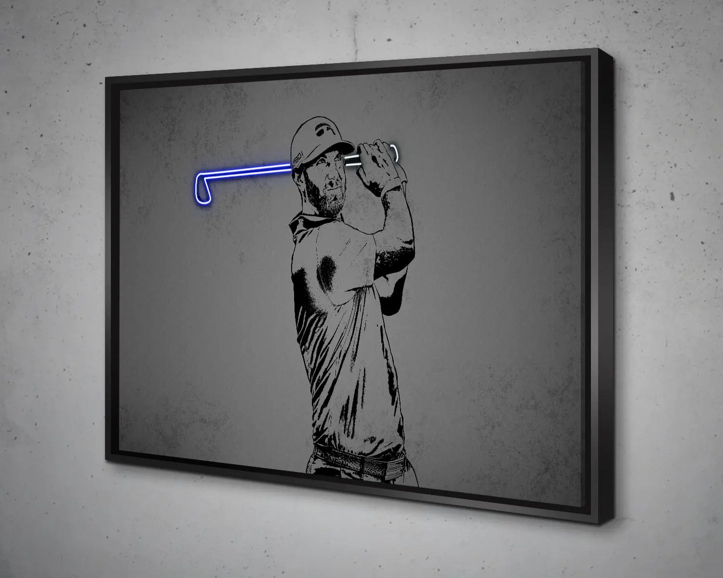 Dustin Johnson Canvas Wall Art