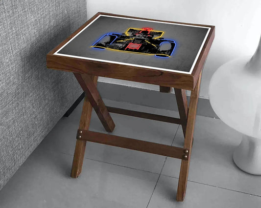 F1 Racer Neon Effect Coffee and Laptop Table