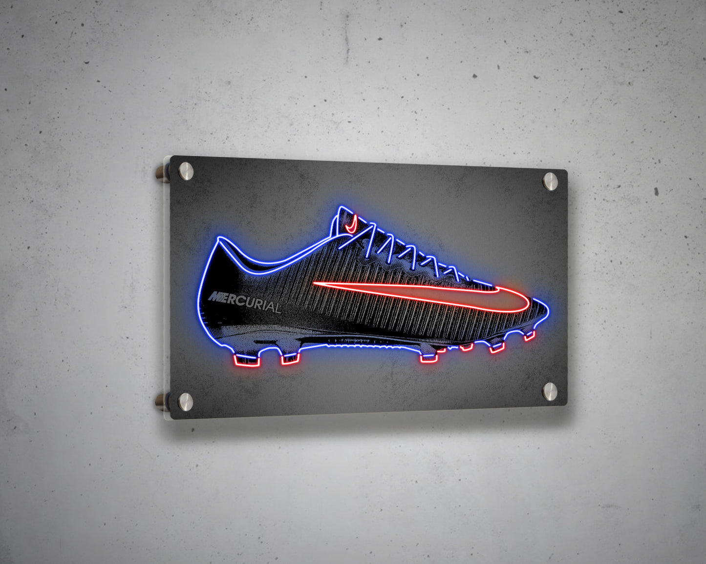 Nike Football Shoes Canvas Wall Art