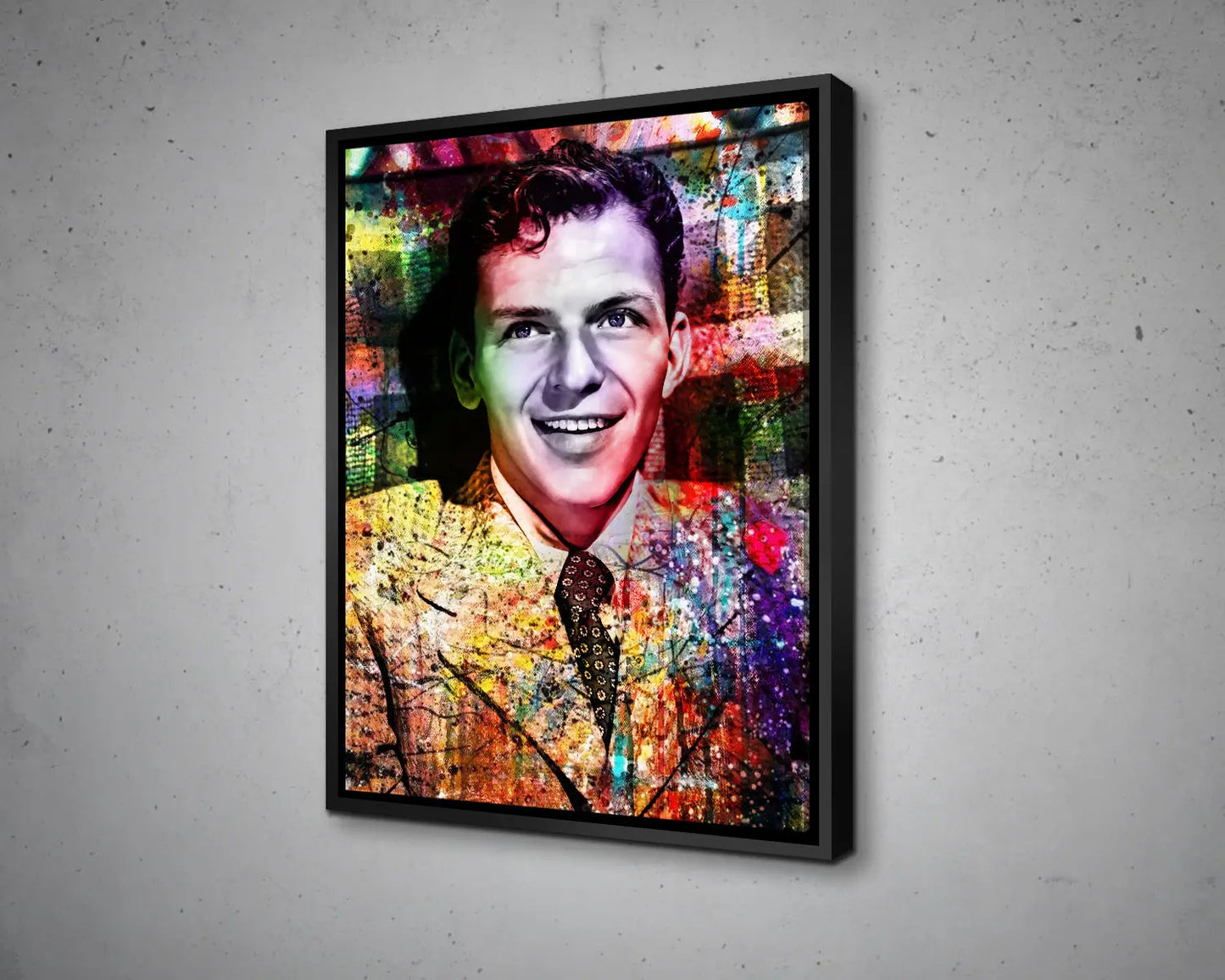Frank Sinatra Multicolour Wall Art
