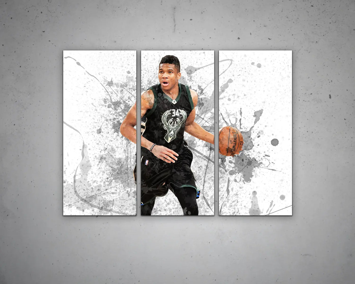 Giannis Antetokounmpo Canvas Wall Art
