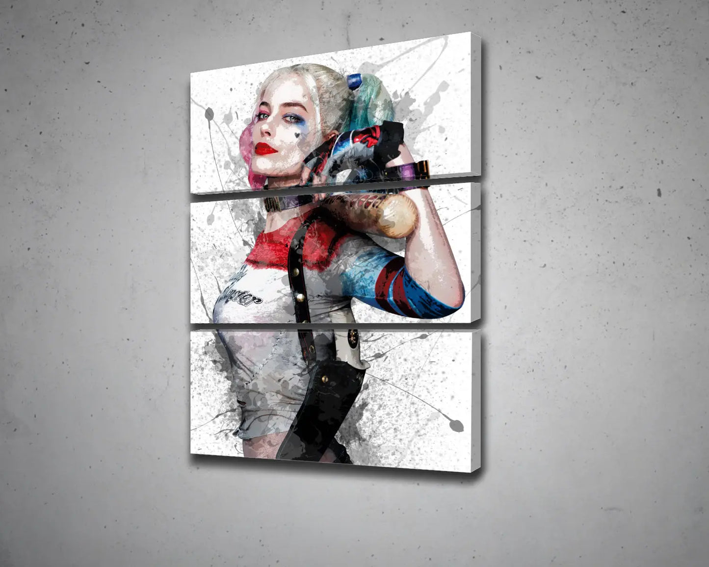 Harley Quinn Canvas Wall Art